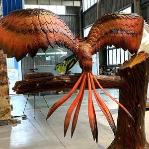 Sculpture de Phénix animatronique de créature <span class=keywords><strong>divine</strong></span> antique personnalisée - Product Image 4