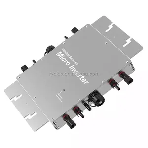 Inversor de energía Solar de onda sinusoidal con conexión a red, microinversor usado de 600W, 800W, 1600W, 250w