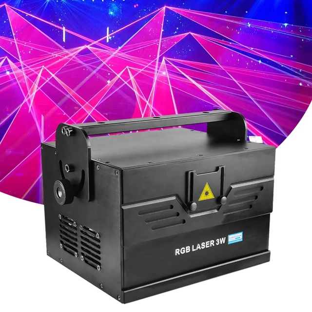 Laser Projector ILDA Animation Writing 3W 5W Animation Rgb Scanner Laser Lighting