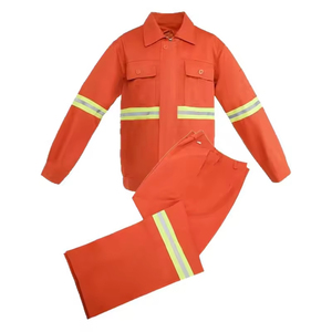 Set di Tute da Lavoro Riflettenti con Logo Personalizzato, Uniforme in Poliestere per Pulizie, per Lavoratori Stradali, Ferroviari e Protezione del Lavoro Industriale - Product Image 2