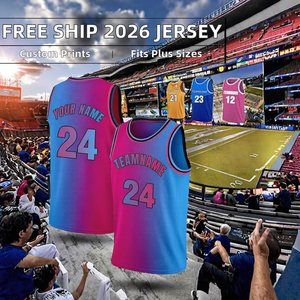 เสื้อฟุตบอลแฟนเวอร์ชั่น 2026 ไซส์พลัสแบบกำหนดเอง จัดส่งฟรี - Product Image 2