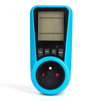 Meilleur prix mini prise de courant 220v 1 phase 3p ac watt électrique compteur de puissance digta compteur d'énergie intelligent br uk us au fr eu