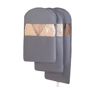 Sac de compression pour vêtements, <span class=keywords><strong>housse</strong></span> anti-poussière suspendue, étui de protection pour costumes, grand sac de <span class=keywords><strong>rangement</strong></span> domestique de grande capacité - Product Image 5
