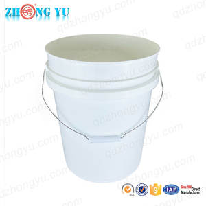 Seau de lavage auto écologique personnalisé de 5 gallons en PP durable avec filtre anti-grains, seau de lavage de 20 L avec couvercle - Product Image 3