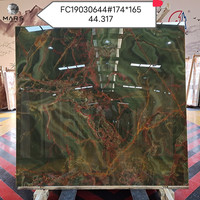 Losa de mármol de ónix verde Natural de alta calidad, azulejo de revestimiento de pared, mármol verde ónix