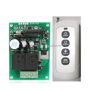 315MHz DC 12V 10A Relay Receiver Module Motor Wireless Remote Control Switch Electric Curtain Remote Forwards Reverse