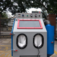 Mini Cabina de Sandblasting, Máquina de Sandblasting, Eliminador de Óxido, Sandblaster, Película de Sandblasting