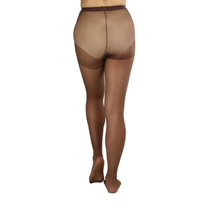 Collant Trasparenti Invernali Personalizzati da Donna, Sopra il Ginocchio, 20D Neri con Top Modellante e Punta Rinforzata - Product Image 5