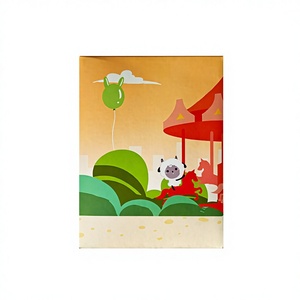 Großhandel Kundenspezifisch Bedruckte Recycelte Materialien Zusammenklappbare Kinder-<span class=keywords><strong>Cartoon</strong></span>-Masken Beschichtete Papierbox - Product Image 6