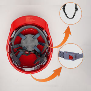 Casco duro de estilo europeo ABS directo de fábrica, casco de seguridad de penetración de impacto de minería de construcción de industria transpirable - Product Image 2