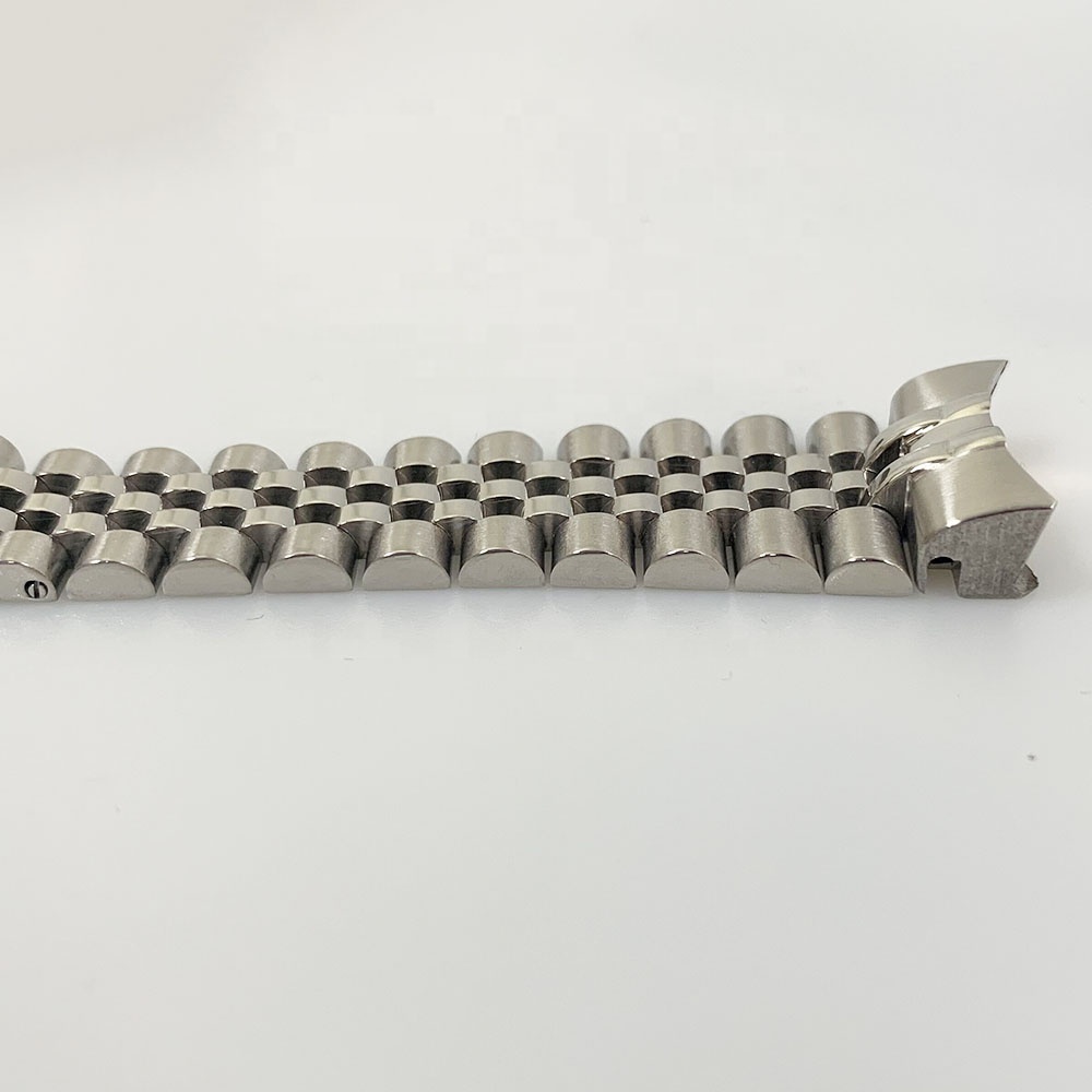 22mm 316L Steel Solid Curved End Screw Links for Seiko Band