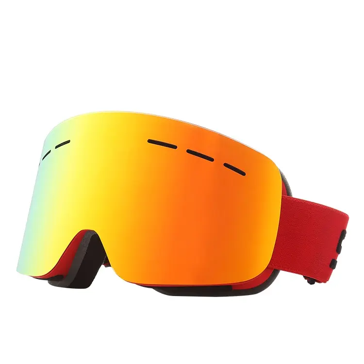 نظارات تزلج من جوجل, نظارات تزلج احترافية من شركة جوجل للثلج ، نظارات عصرية عالية التأثير مزودة بعدسة PC مخصصة للتزلج
