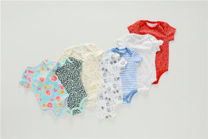 Expéditions aléatoires : Combinaisons pour bébé, bodies pour bébé en coton blanc uni certifié, vêtements pour bébé - Product Image 4