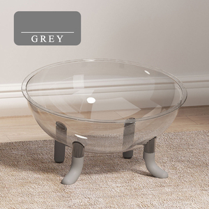 Venta al por mayor barato grande transparente redondo gato cama elevada - Product Image 4