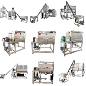Mélangeur de compost industriel en acier inoxydable Mélangeur industriel bon marché <span class=keywords><strong>Berjaya</strong></span> utilisé Mélangeur horizontal à ruban - Product Image 3