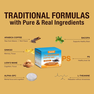 กาแฟเห็ดหลินจือสูตร OEM/ODM สำหรับเสริมสร้างสมาธิ บำรุงสมอง ปราศจากน้ำตาล สำหรับผู้ใหญ่ บรรจุภัณฑ์ปรับแต่งได้ - Product Image 5