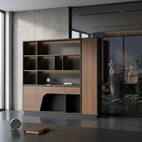 Senrop Armoire de rangement moderne extensible en bois, 6 portes, avec penderie et tiroirs, bibliothèque pour la maison