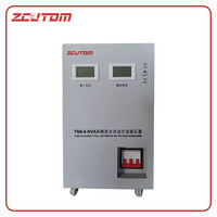 Stabilisateur de tension triphasé entièrement automatique TNS-6KVA, cuivre pur 220V 380V personnalisable, vente directe d'usine