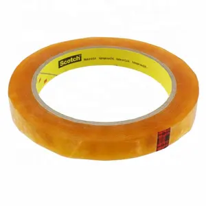 Warmte & Chemische Slip Tape 3M 610 Rubber Lijm Transparant Licht Duty Verpakking Tape 1.4 (0.036) film Tape