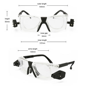 耐衝撃性調節可能な処方安全メガネ<span class=keywords><strong>LED</strong></span>ライト付き保護メガネ - Product Image 6