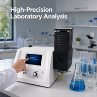 Aoda FP6430 Flame Photometer Professional 3-Channel K Na Li Lab Analyzer With 7-Inch Touch Screen High Precision
