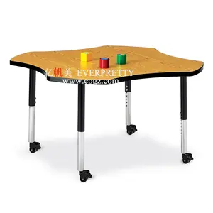 Wholesale Eco-Friendly Customized Adjustable Height Rotatable Great Quality School Study Desks for Use