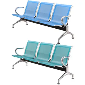 Fournisseurs chinois, chaises d'attente pour les visiteurs de la zone publique de 3 à 4 places pour les hôpitaux