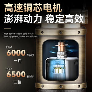 Cortadora de Pelo Eléctrica Kemei KM 2250, Cuerpo Metálico, Batería de 1000 mAh, Uso Profesional, Alta Potencia, 7000-9000 RPM, Modelo Recargable - Product Image 4