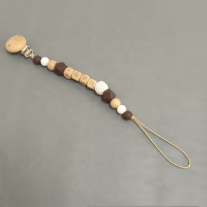 Su misura BPA Free Baby Nipple Baby massaggiagengive supporto ciuccio Silicone catenine ciuccio Silicone con nome - Product Image 4