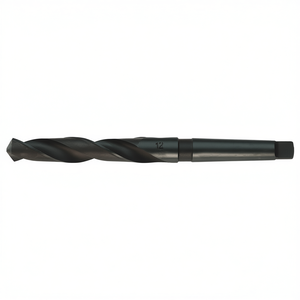 Fervi Tapered Shank Twist <b>Drill</b> 12mm High Speed Steel For Metal Drilling - Product Image 2