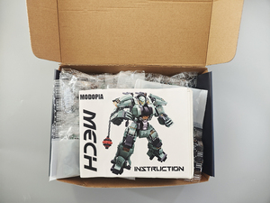 Set di blocchi di costruzione assemblaggio motropia-<span class=keywords><strong>Samurai</strong></span> Mecha <span class=keywords><strong>Warrior</strong></span> modelli che trasformano Action figure Robot Set regalo per bambini e ragazzi - Product Image 2