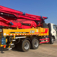 Pompe à béton à flèche Sany SYM5300THBES 430C-10 d'occasion, 43m, moteur diesel, 2020, Euro 5, 120-70m/h, 400 CV, entretien complet