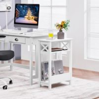 Table d'appoint carrée moderne de luxe léger haut de gamme pour salon