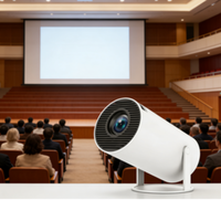 Proyector JLF HY300 Pro+ en Oferta, Android 11, BT5.0, WiFi 6, Lámpara LED, para Cine en Casa