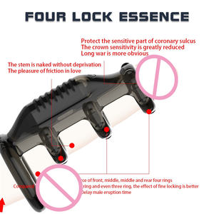 男性用男性用ペニススリーブ拡大振動性男性用 - Product Image 4