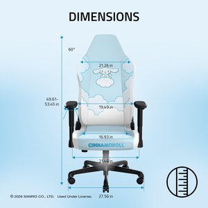 <span class=keywords><strong>Silla</strong></span> <span class=keywords><strong>Gamer</strong></span> <span class=keywords><strong>Cinnamoroll</strong></span>, Linda <span class=keywords><strong>Silla</strong></span> de Oficina Ergonómica de Cuero con Altura Ajustable para Chicas - Product Image 4