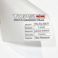 Película Protectora de Pintura TPU-Pro MATT PPF, TPU Anti-Rayones, Anti-Amarilleo, Transparente, para Automóviles, Acepta OEM