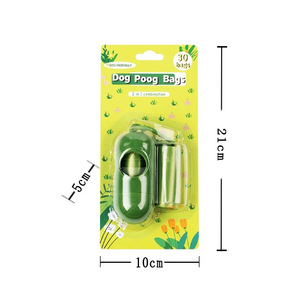 Dispensador de Bolsas para Excremento de Perro, Portátil, Resistente al Agua, Tipo Boca Plana, Plástico PP, Paquete Blister para Desechos de Mascotas, Animales Pequeños - Product Image 3