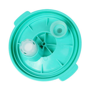 Hispa G2035 – Support à roulettes médical en acier inoxydable certifié ISO Classe I, 2000 ml, avec connexion tandem pour deux récipients - Product Image 5