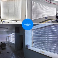 Haute luminosité 220V LED bande PVC Film souple publicité boîte à lumière réflexion diffuse pour plafond boutique fond éclairage carte
