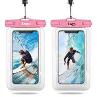 Pochette étanche flottante pour téléphone portable jusqu'à 7,0 pouces, sacs étanches flottants pour téléphone portable