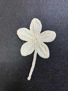 El más nuevo parche de Apliques de encaje Floral de <span class=keywords><strong>ganchillo</strong></span> hueco bordado Soluble en agua con cuentas 3D flor NFL parches para ropa vestido - Product Image 6