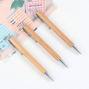 Recoverable ECO Press Bamboo Ball Point <b>Pen</b> Wholesale Bulk Environmental Friendly Customized Logo Printed for Office Gift - Product Image 5