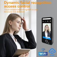 Al reconnaissance faciale temps de présence système de contrôle d'accès empreinte digitale employé horloge visage dynamique