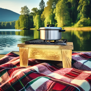 เตาบาร์บีคิวและแอลกอฮอล์แบบพกพา, เตาสำหรับปิกนิกกลางแจ้งเตาถ่านแบบแขวนเตาบาร์บีคิวกลางแจ้งเตาบาร์บีคิว - Product Image 1