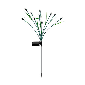 Hiện đại tối giản Pin hoạt động LED màu xanh lá cây lá đom đóm đèn cỏ ngoài trời vườn không thấm nước IP65 siêu sáng lối đi tầng - Product Image 5