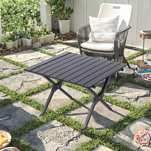 Ngoài trời gấp bảng nhỏ cắm trại dã ngoại Bảng Hợp kim nhôm gà cuộn bảng thịt nướng di động bảng - Product Image 1