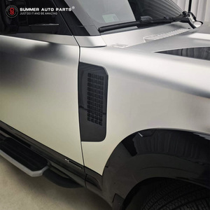 Cache de ventilation latérale de capot avant en ABS pour Land Rover New Defender 110 - Pièces auto <span class=keywords><strong>d</strong></span>'été - Product Image 2