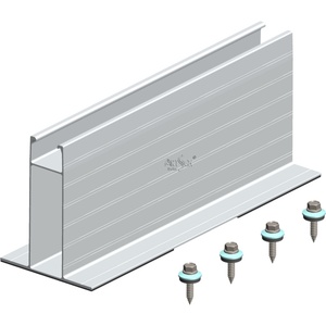 Kit de montage solaire ARTSIGN Butterfly Rail avec <span class=keywords><strong>pince</strong></span> intermédiaire solaire en alliage d'aluminium <span class=keywords><strong>pour</strong></span> rail PV, <span class=keywords><strong>pour</strong></span> utilisation sur toiture, accessoires inclus - Product Image 5