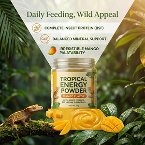 Puré <span class=keywords><strong>de</strong></span> Insectos en Polvo para Reptiles, Sabor a Frutas, Fórmula Personalizada, Marca Privada OEM, MOQ Bajo, Directo <span class=keywords><strong>de</strong></span> Fábrica - Product Image 4